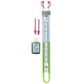 Dwyer 1222-M600-D U-Tube Manometer (300-0-300mm w.c.) using red gauge fluid-