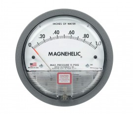 Dwyer 2004D Magnehelic Differential Pressure Gauge (0-4.0"w.c. &amp; 0-1.0 kPa)-
