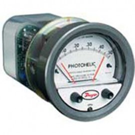 Dwyer 3010SGT Photohelic Differential Pressure Switch/Gauge/Transmitter (0-10"w.c.)-