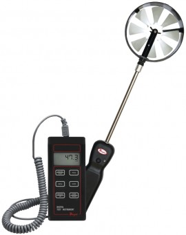 Dwyer 473B-1 Vane Thermo-Anemometer, 100 mm -