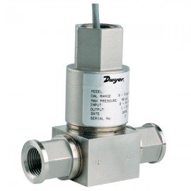 Dwyer 636D-7 Fixed Range Differential Pressure Transmitter (0-300 psid) with 4-20mA output-