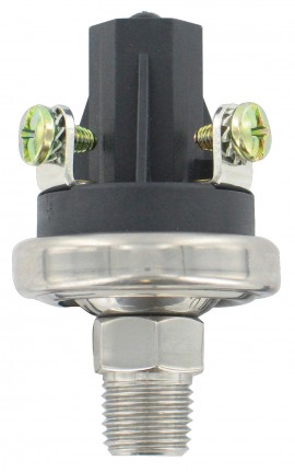 Dwyer A6-151221 Pressure Switch, 0.5-1 &amp;plusmn;0.3 psi (0.03-0.07 &amp;plusmn;0.02 bar), Brass-