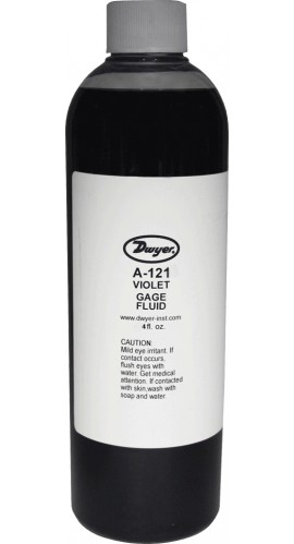 Dwyer A-121 Violet Gauge Fluid 4oz-