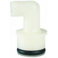 Dwyer A-322 Gauge Connector for 1/4&quot; Tubing for 250 Series Gauges-
