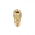 Dwyer A-324 Compression Fitting for 1/8" NPT to 1/4" Metal Tubing-