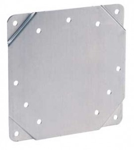 Dwyer A-368 Magnehelic Gage Surface Mounting Plate, Aluminum-