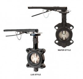 Dwyer BFV212LTB312MG0 Lug Style Butterfly Valve (12") with EPDM Liner-