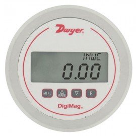 Dwyer DM-1110 DigiMag Differential Pressure &amp; Flow Gauge (0-25&quot;w.c.)-