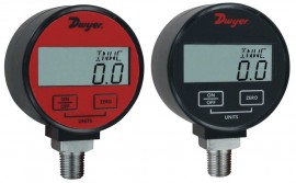 Dwyer DPGA &amp; DPGW Series Digital Pressure Gauges with 1% Accuracy-