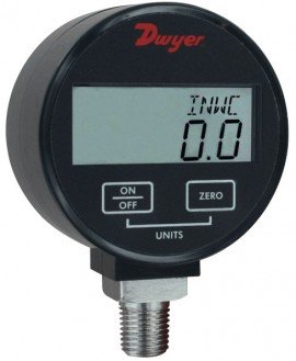 Dwyer DPGWB-11 Digital Pressure Gauge (0 to 500 psi) for Liquid/Gas with 0.5% Accuracy-