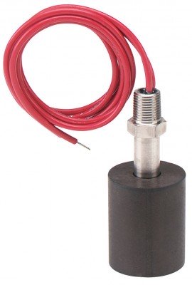 Dwyer F7-BB Vertical Mount Level Switch with Buna-N Float &amp; Brass Stem-