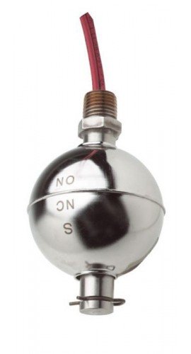 Dwyer F7-ST713 Vertical Level Switch, 316 stainless steel float and stem, 300&amp;deg;F-