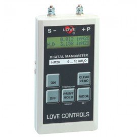 Dwyer HM28A3I10000 Digital Manometer (0-15 .9 psia/110 kPa abs) with 0.2% f.s. Accuracy-