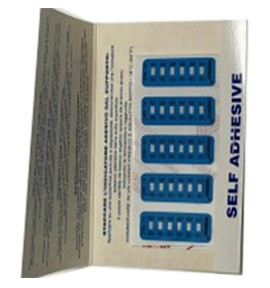 Dwyer KS-0205 Horizontal Temperature Label (270 to 320&amp;deg;F/132 to 160&amp;deg;C) with 6 levels-