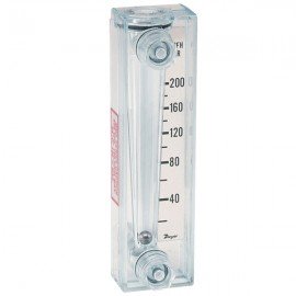 Dwyer MMA-6 Flow Meter, Mini-Master, 2/20 SCFH Air-