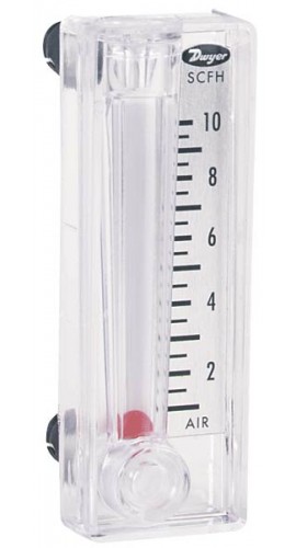 Dwyer MMF-10 Flow Meter, Mini-Master, 1/10 SCFH Air-