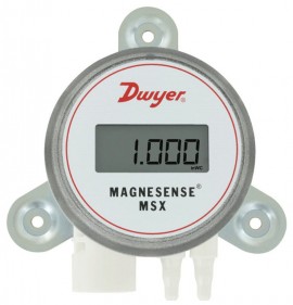 Dwyer MSX-W13-IN-LCD Differential Pressure Transmitter, uni-directional, range 3-
