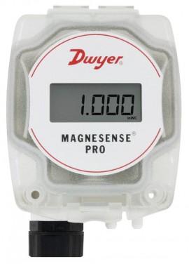 Dwyer MSXP-W20-PA-LCD Differential Pressure Transmitter Pro Unit, range 0, LCD-