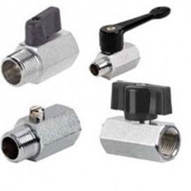 Dwyer MVB-LF2 Ball Valve, Lever Handle, 1/4", Female/Female-