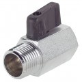 Dwyer MVB-WF4 Ball Valve, Wedge Handle, 1/2", Female/Female-