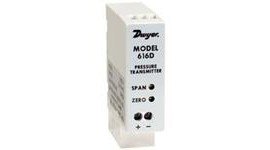 Dwyer 616D-20B Differential Pressure Transmitter (10-0-10"w.c.)-