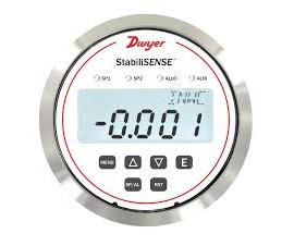 Dwyer RPMC-B-003 Critical Room Pressure Monitor, 0 to 0.5&amp;quot; w.c. range, 0.5% accuracy-