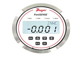 Dwyer RPME-C-014 Room Pressure Monitor, -0.5 to 0 to 0.5&amp;quot; wc-