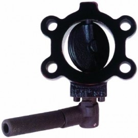 Dwyer SAE-25 Valve, Butterfly, 2.5" Flange-