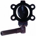 Dwyer SAE-40 Valve, Butterfly, 4" Flange-