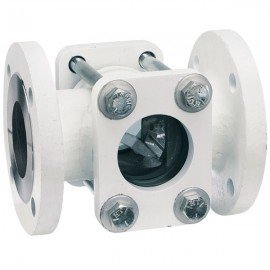Dwyer SFI-350FSS-3 Indicator, Sight Flow, 3&quot; NPT, 2 Wndw, 316SS Body-
