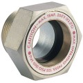 Dwyer SFI-500B-2 Sight Window, 2" NPT, Brass-