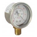 Dwyer SG1-B10121N Industrial Industrial Pressure Gauge, 0 to 30&amp;quot; Hg, bottom connection-