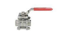 Dwyer 2BVS3ET1000 VALVE, BALL, 3-PIECE , 3/4in SS, Cv 37-