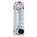 Dwyer VFA-25-BV Flow Meter, 2" Scale, 3-25 LPM Air, Brass Valve-