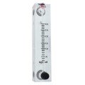 Dwyer VFB-51-SSV Flow Meter, 4&quot; Scale, 2-20 SCFH Air, SS Valve-