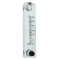 Dwyer VFB-91-SSV Flow Meter, 4&quot; Scale, 1-10 SCFH Air, SS Valve-