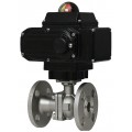 Dwyer WE07-HMD02-T-A Flanged Stainless Steel V-Ball Valve, 2&amp;quot; NEMA 4X Modulating-