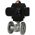 Dwyer WE07 Flanged Stainless Steel V-Ball Valve Series, 2-Piece-