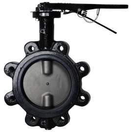 Dwyer WE20-FHD00-LE Manual Lug Style Butterfly Valve (6") with EPDM Liner-