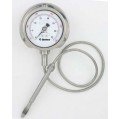 Dynisco PG442R-10M-6/30 Mechanical Pressure Gauge, rigid snout with flexible stem, 6&amp;quot;-