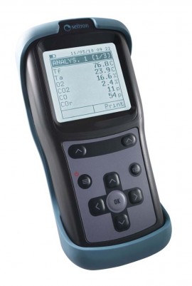 Seitron S500-3 Combustion Efficiency Analyzer Kit with Bluetooth &amp;amp; NO/NO&lt;sub&gt;x&lt;/sub&gt; sensor-