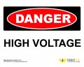 Eagle Eye BA-SIGNS-VOLT Danger: High Voltage Sign-