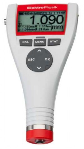 Elektro Physik MiniTest 725 F2 Coating Thickness Gauge, Type B/E, 2 mm-