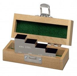 ElektroPhysik SB-4H 4-Step Steel Calibration Test Block, 0.25 to 1.0" increments-