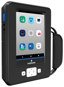 Emerson TREX2CHPKL9S3 AMS TREX2 Device Communicator Base Module with HART application, certifications, three-year standard support-