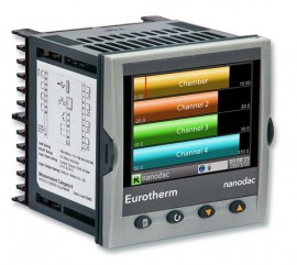 Eurotherm NANODAC/VH/C/P/LRR/XX/TS/SV Nanodac Temperature Recorder and Controller, 100 to 230 V-