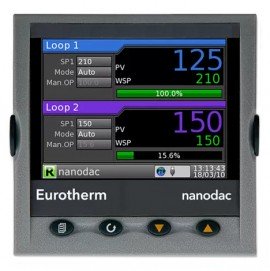Eurotherm Nanodac Recorder/Controller, 2 control loops, logic/relay/iso DC-