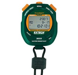 Extech 365535-NIST Digital Decimal Stopwatch/Clock,  -