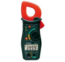 Extech 38389-NIST True RMS Clamp Meter, 600A AC/DC,-