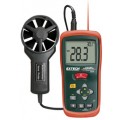 Extech AN200-NIST CFM/CMM Mini Thermo-Anemometer with IR Thermometer, -